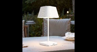 LumenXL - Oplaadbare tafellamp Robin - Dimbaar - Wit - IP54 - USB