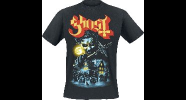 Ghost By The Cemetery Heren T-shirt - zwart - M
