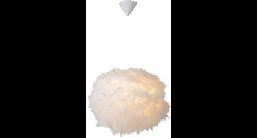 Lucide GOOSY SOFT - Hanglamp - Ø 50 cm - 1xE27 - Wit