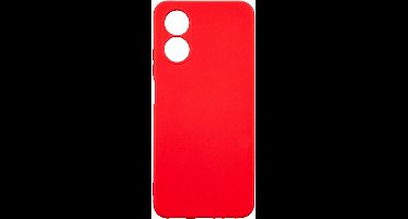 Beline Siliconen Hoesje Oppo A17 rood/ed