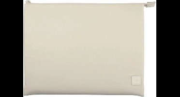 Uniq Lyon laptophoes 14 hoes beige/zeezout lichtbeige Waterdichte RPET