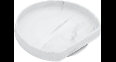 Bumkins - Siliconen bord met zuignap - Marmer