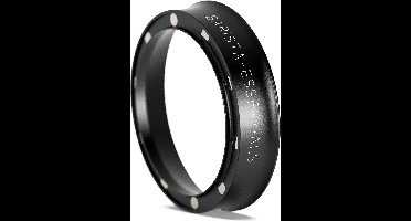 Doseerring - 51mm – Zwart – Dosing Funnel – Doseerring Koffie - Delonghi Koffiemachine – Espressomachine - Barista Essentials