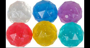 Glamour Stuiterbal Diamanten, 6st.