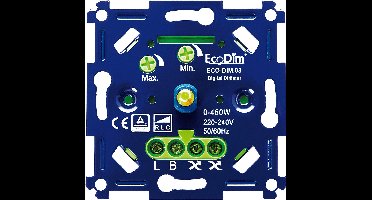 LED Dimmer 0-500 Watt – Fase aan en afsnijding - Universeel