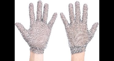 Portwest Maliënkolder handschoen - Zilver - XL