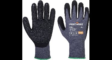 Portwest DermiFlex Plus Handschoen - Grijs/zwart - XXXL