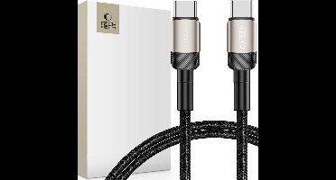TECH-PROTECT - ULTRABOOST - EVO TYPE-C KABEL PD100W/5A 100CM TITANIUM