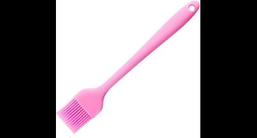 New Age Devi - Siliconen Bakkwast- Anti Aanbak- met Ergonomisch Handvat- Roze