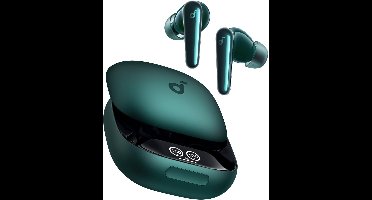 soundcore Liberty 4 Pro van Anker, draadloze oordopjes met iruisonderdrukking, 7 sensoren, realtime adaptieve ruisonderdrukking, 2x sneller opladen, hifi-muziek op studioniveau,6microfoons en Al - Groen