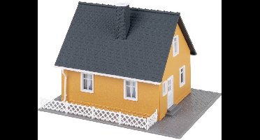 Faller Modern huis - Miniatuurhuis met tuinhek - 131300