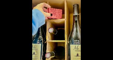 4x Savon de Marseille Zeep – Vigne Rouge, rode wijn – 100% Plantaardig – Handgemaakt in Frankrijk – 4 x 125g - franse zeep