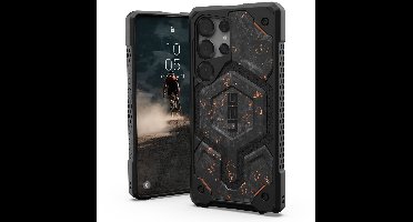 UAG Monarch Pro Backcover geschikt voor Samsung Galaxy S25 Ultra - Forged Carbon