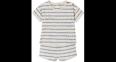 Vertbaudet Geboorteset honingraatmotief T-shirt en short