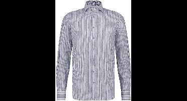 Blue Industry casual overhemd donkerblauw