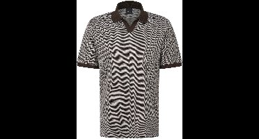 Bugatti poloshirt korte mouw bruin