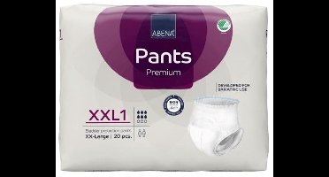 Abena Pants Premium 1 XXL - 4 pakken van 20 stuks