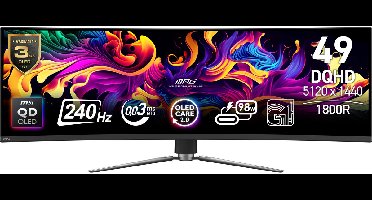 MPG 491CQPXDE QD-OLED computer monitor