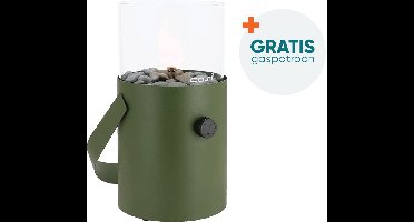 Cosiscoop moss green - Original - gaslantaarn met gratis gaspatroon