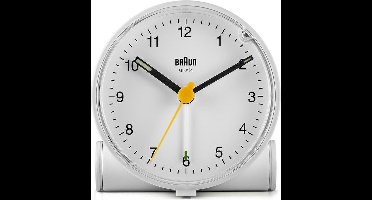 Braun BC01W - Wekker - Analoog - Wit