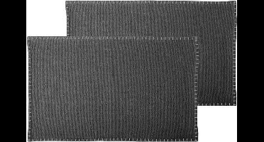 Gusta - Placematset 2-delig grijs