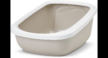 Savic Aseo Jumbo - Kattenbak - 67.5x48.5x29 cm Mokka