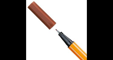 STABILO point 88 - Fineliner 0,4 mm Roodkrijt - per stuk