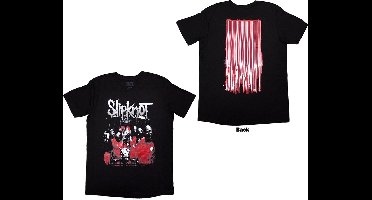 Slipknot - Stretched Barcode Heren T-shirt - L - Zwart
