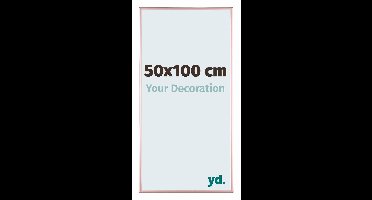 Your Decoration - Fotolijst 50x100 cm - Aluminium - Koper - Kent