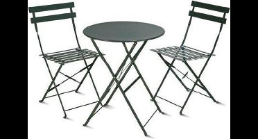 Central Park Bistroset 'Maddy' - Staal - Antraciet