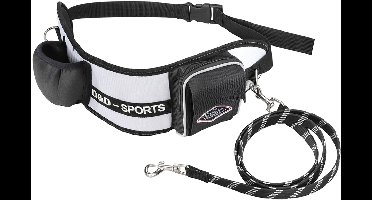 D&D Hondenriem Sport walker - Zwart - 110cm