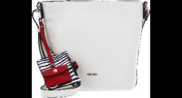 PICARD Schoudertas Safari Crossbody Bag White Lily Crème