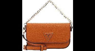 GUESS Schoudertas Avondtas Brynlee Micro Mini Flap Pumpkin Oranje