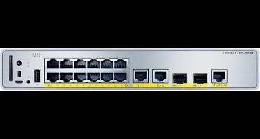 Cisco C9200CX-12T-2X2G-E netwerk-switch Managed Gigabit Ethernet (10/100/1000) Power over Ethernet (PoE)