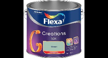 Flexa - Creations Lak Hoogglans - Green - Mengverf - 2.5 L