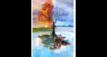 New Age Devi - Boom - 4 seizoenen - 30x40 - Full - Vierkante Steentjes - Diamond Painting