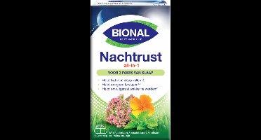 Bional Nachtrust all-in-1 - Supplement - Natuurlijk voedingssupplement - 20 capsules - Helpt in te slapen