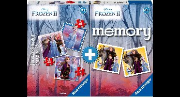 Frozen Memory+puzzle Triple Inpakken Transparant