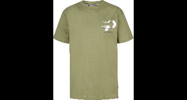 Petrol Industries - Jongens Artwork T-shirt Oceancrest - Groen - Maat 176