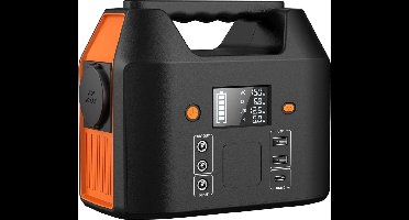 ApexArte® Powerstation - Powerbank - Stroomgenerator - Aggregaat - Zwart met Oranje