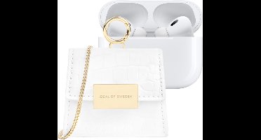 IDEAL OF SWEDEN, Mini tasje voor AirPods van elke generatie Lilou met verstelbare schouderriem, Wit