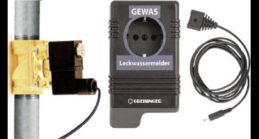 Greisinger 482757 GEWAS 191 AN-M-3/4 Watermelder Met externe sensor werkt op het lichtnet