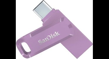 SanDisk Ultra Dual Drive Go USB 128GB USB flash drive USB Type-A / USB Type-C 3.2 Gen 1 (3.1 Gen 1) Lavendel