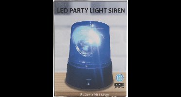 Cilgro Zwaailicht speelgoed - Blauw LED zwaailicht van karton - USB