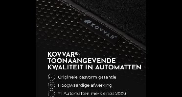 Rubber Automatten Duogrip - Geschikt voor Peugeot 3008 - 2020-2024 - 3-delig - Uitvoering: 3008 Phase 2 | Benzine/Diesel