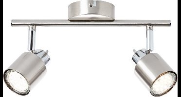 Brilliant ANDRES - Plafondlamp - Nikkel