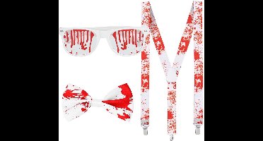 Boland - Set Bloody - Volwassenen - Unisex - Monster - Halloween accessoire - Horror