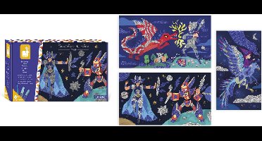 Janod - Les Ateliers Du Calme - Glitter superhelden knutselset