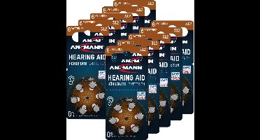 Ansmann type 312 gehoorbatterijen 60x