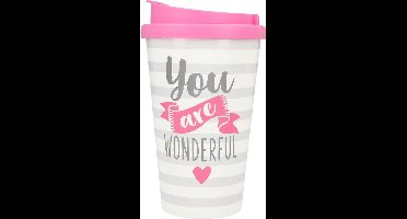Depesche Drinkbeker To-Go You are Wonderful